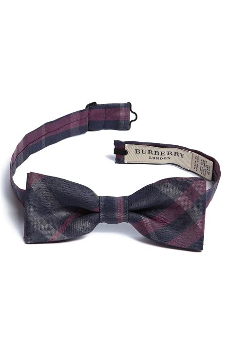 burberry silk bow tie|burberry bag charm.